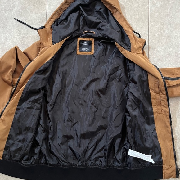 Bershka Brown Hooded Bomber Jacket  Mens XS
Multiple pockets - Picture 8 of 8